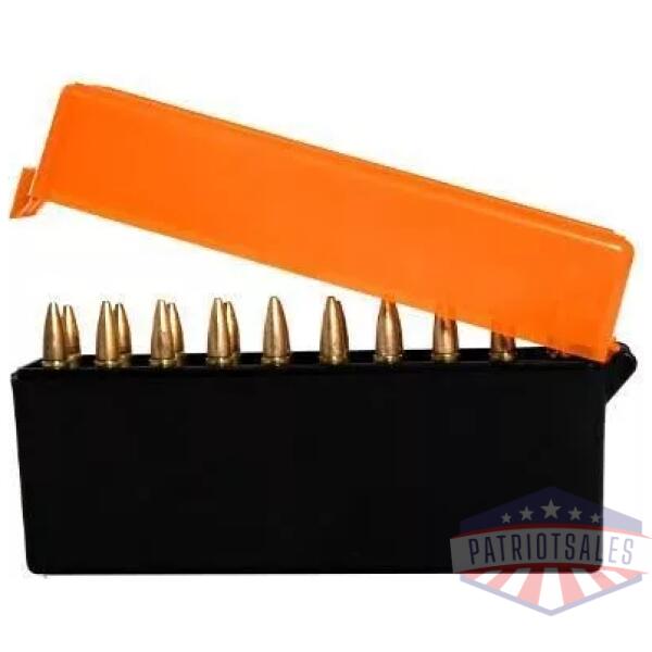 Berry's 209 Ammo Box for .243/6.5/.30-06 - 20/rd Orange/Black