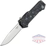 Hogue Compound OTF Automatic Knife 3-1/2" Clip Point Blade G-Mascus Black