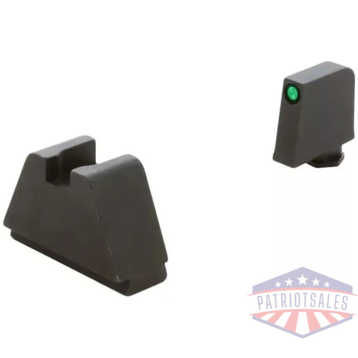 Https3a2f2fmedia. Chattanoogashooting. Com2fimages2fproduct2fkqgl8242fkqgl824 - ameriglo 4xl tritium night sight set for glock green front black - https3a2f2fmedia. Chattanoogashooting. Com2fimages2fproduct2fkqgl8242fkqgl824