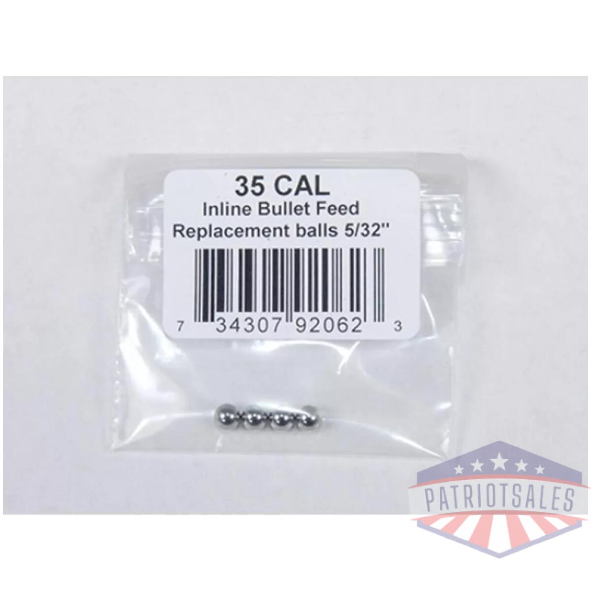 Lee inline bf (bullet feed) replacement balls. 35 cal - image 1