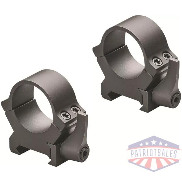 Leupold 2-Piece Precision-Fit QRW2 Weaver-Style Rings 30mm High - Matte Black