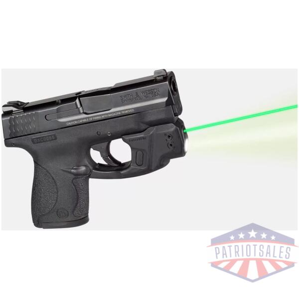 LaserMax CenterFire Light & Laser w/GripSense for S&W Shield 9mm .40 cal Green