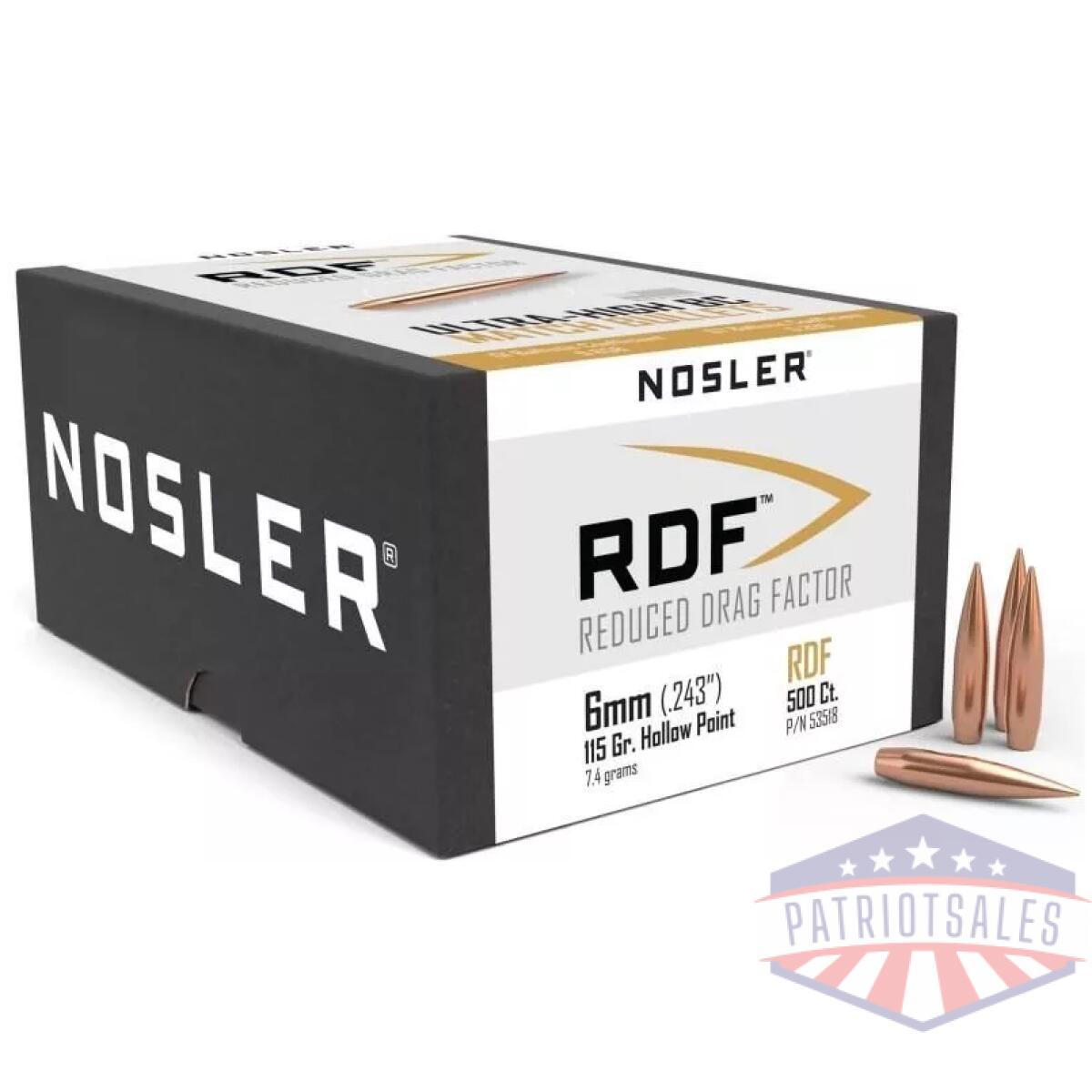Https3a2f2fmedia. Chattanoogashooting. Com2fimages2fproduct2fno535182fno53518-1 - rdf 6mm 115 hpbt (500 ct) bullets - https3a2f2fmedia. Chattanoogashooting. Com2fimages2fproduct2fno535182fno53518 1