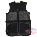 Bob Allen Full Mesh Dual Pad Shooting Vest Black M