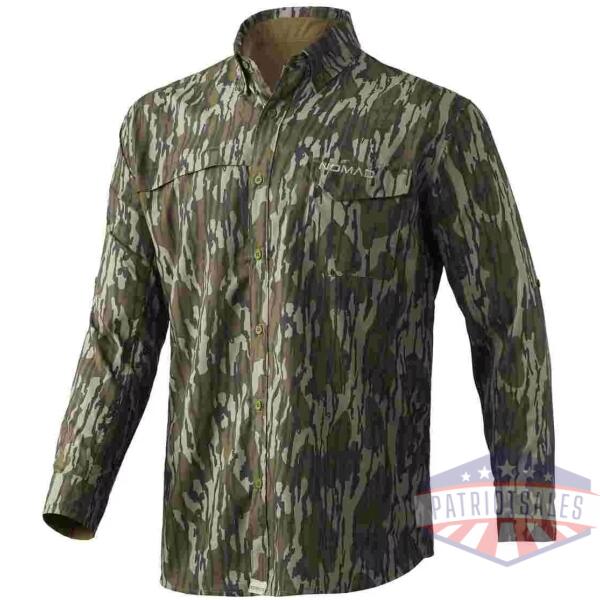 Nomad Stretch-Lite Long Sleeve Shirt Mossy Oak Bottomland L