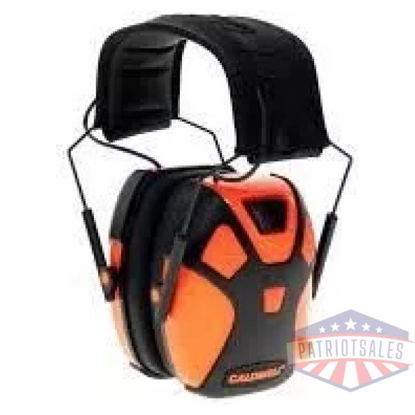 Caldwell Small E-Max Pro Earmuffs - Hot Coral 23dB NRR