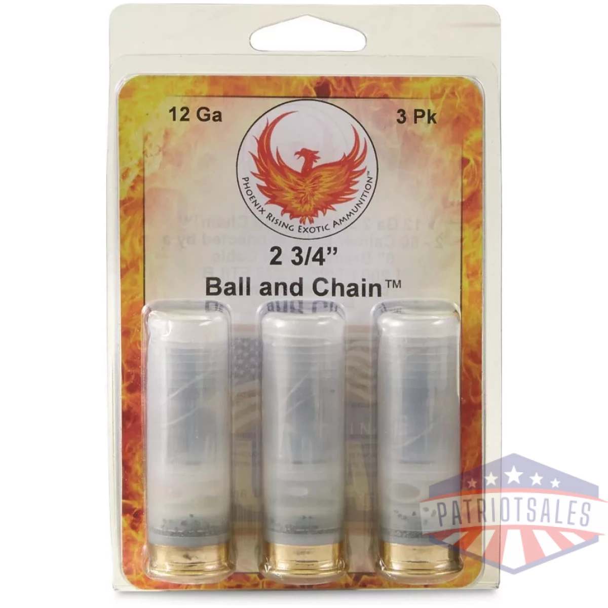 Https3a2f2fmedia. Chattanoogashooting. Com2fimages2fproduct2fppprballandchain2fppprballandchain. Webp - phoenix rising ball & chain shotshells 2- 60 cal balls connected with 6'' cable 12ga 2-3/4" 1200 fps 3/ct - https3a2f2fmedia. Chattanoogashooting. Com2fimages2fproduct2fppprballandchain2fppprballandchain