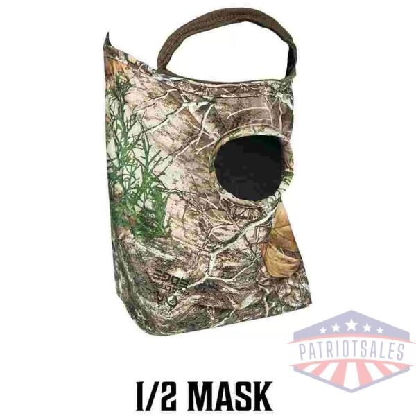 Primos Stretch Fit Mask - RealTree Edge Camo 1/2 Face
