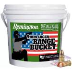 Remington UMC "Range Bucket" Ammunition 9mm Luger 115 gr MC 1145 fps 350/ct