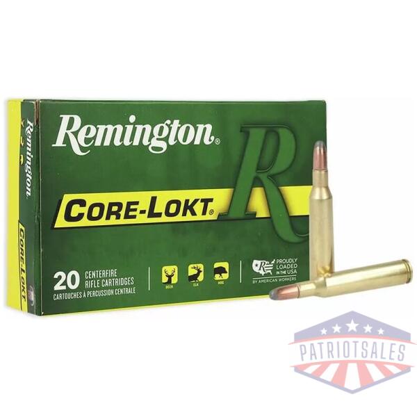 Remington Core-Lokt Rifle Ammunition .257 Roberts +P 117 gr SP 2650 fps 20/ct