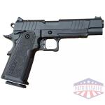Tisas 1911 Duty B9R Double Stack Handgun 9mm Luger 17rd Magazine 5'' Barrel  Black Cerakote RMS/c Optic
