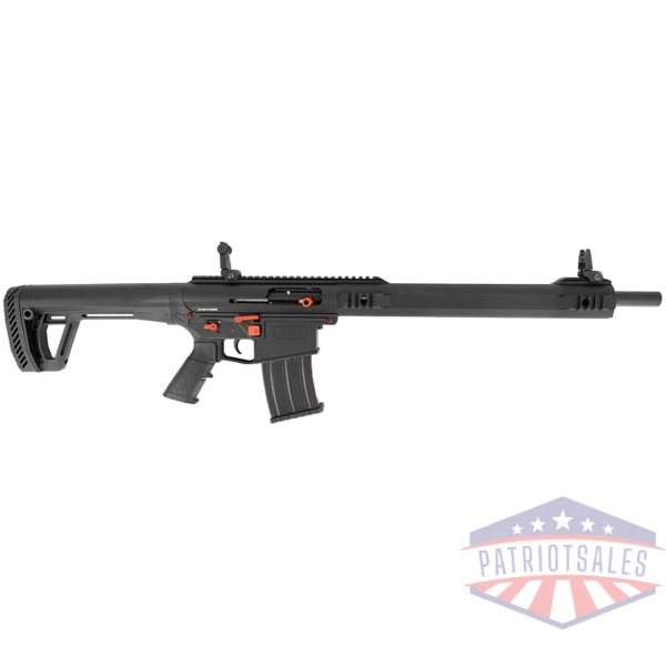 SDS Tokarev TT-12 PRO Shotgun 12ga  3" Chamber 5rd magazine(1) 18.5" Barrel Black w/ Red SA Magfed Mil-Spec Buffer Tube
