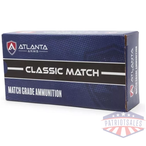 Atlanta Arms Classic Match Rifle Ammunition .308 Win 147gr FMJ 2600 fps 20/ct