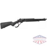 Rossi R95 Trapper Triple Black Lever Action Rifle .357 Mag/.38 Spl 8rd Capacity 16.5" Threaded Barrel Black Wood Stock