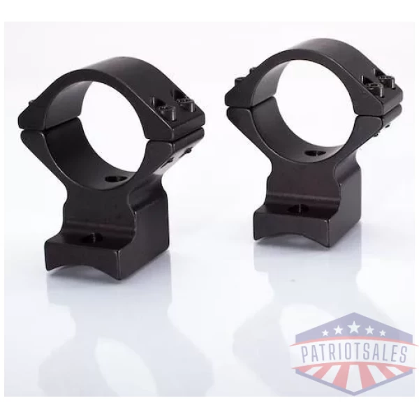Talley 2-Piece Rings & Base Combo Savage Round Receiver Accutrigger- A17/A22/AXIS 8-40 Screw 30mm Med