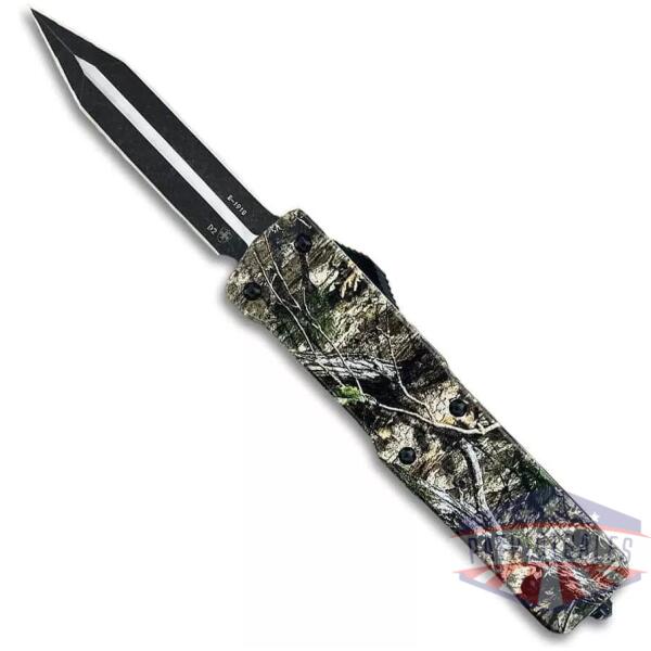 Templar Knife Premium Weighted Large Knife 3-1/2" D2 Dagger Blade Mossy Country DNA
