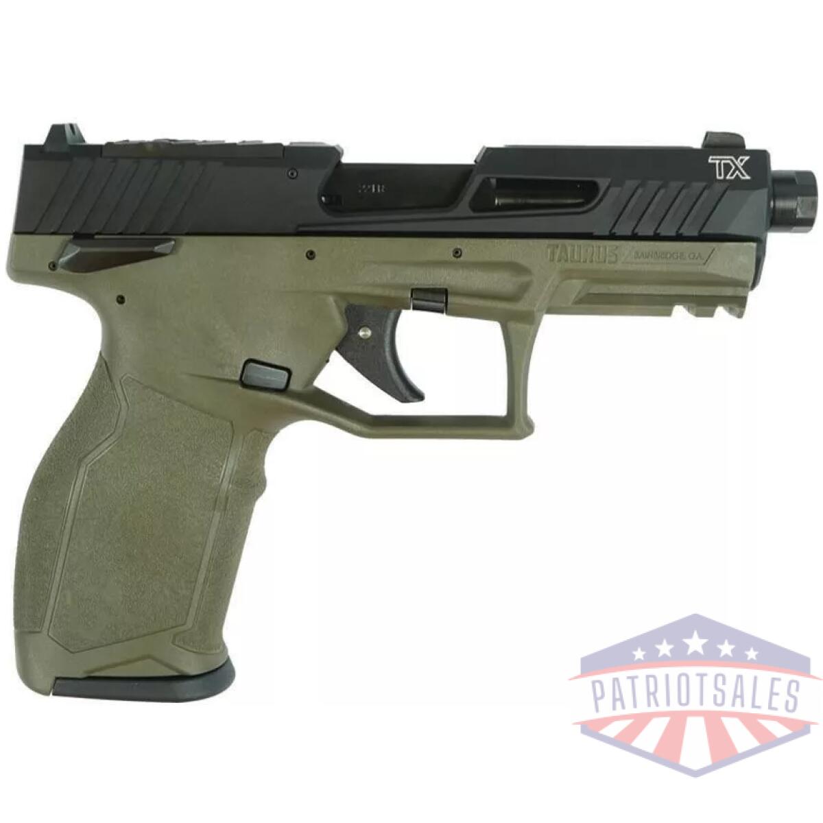 Https3a2f2fmedia. Chattanoogashooting. Com2fimages2fproduct2ftx12tx22p141o102ftaurus_2tx_22_22lr_4. 6_odg_bk_2x10rds_toro_tx12tx22p141o10_0000_right. Webp - taurus 2tx22toro handgun. 22 lr 16(1)&22(1)rd magazines 4. 6" threaded barrel black slide/odg frame -