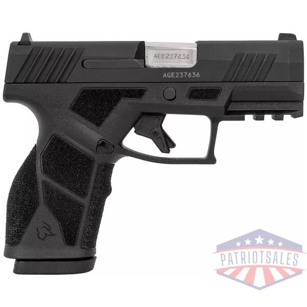 Taurus GX2 Handgun 9mm Luger 10rd Magazines (2) 3.38" Barrel Black Frame/Black Slide