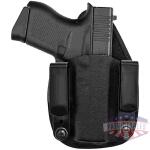 Hybrid IWB Kydex Holster FOR Glock 43 Black Ambidextrous