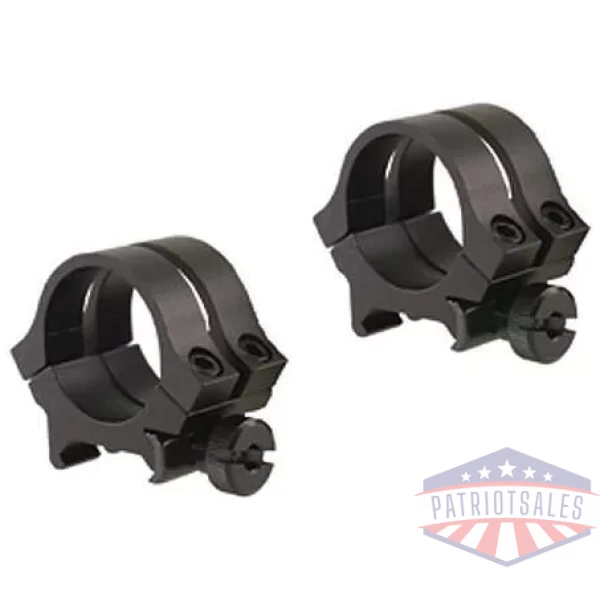 Weaver Quad Lock Detachable Scope Rings 1" Medium Matte