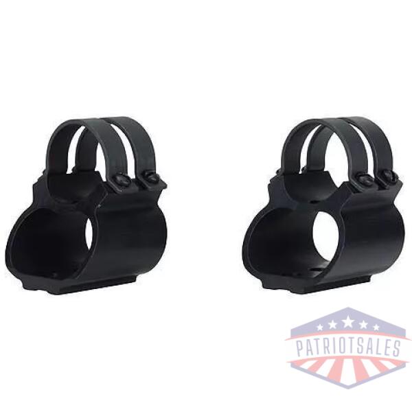 Weaver See-Thru Steel Lock Ringmount (Baseless System) - 1" Marlin 336 Black