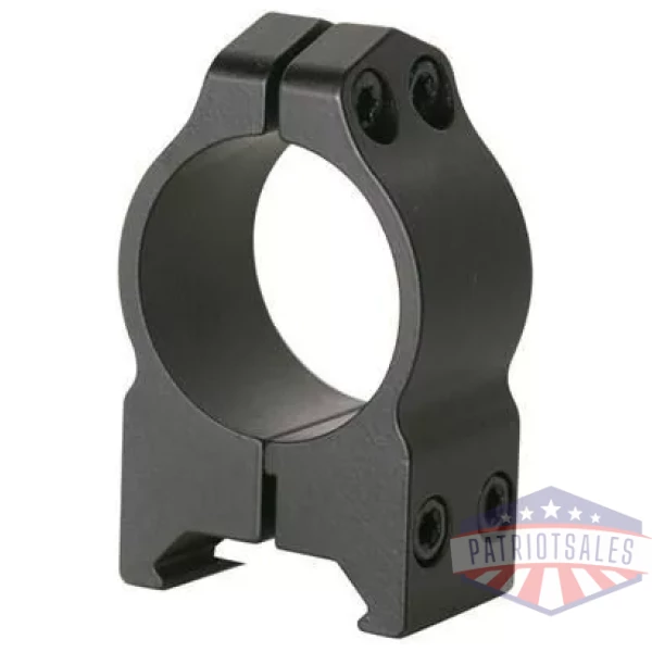 Warne 2-Piece Maxima Fixed Scope Ringmounts with Grooved Receiver - 1" High Matte CZ 550 19mm Dovetail