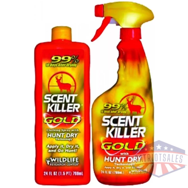 Wildlife Research Scent Killer Gold 24/24 Combo  24 FL OZ