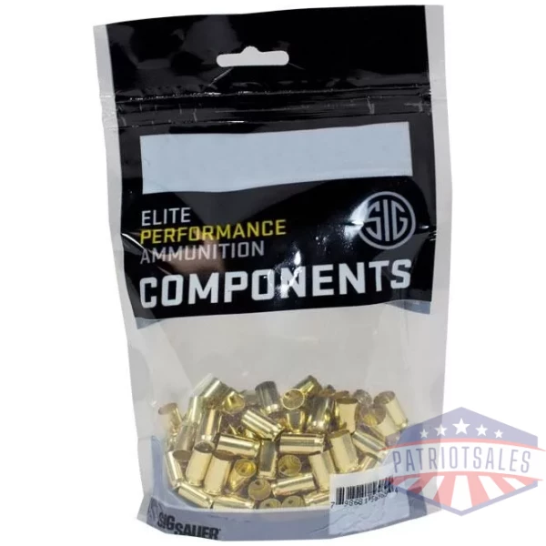 Sig Sauer Unprimed Handgun Brass Cartridge Cases 10mm Auto 100/ct