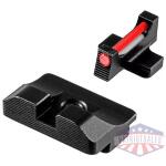 Truglo Fiber Optic Pro Sight Set For Springfield XD Series (XD XDS XDE XDM excluding 5.25" Comp Series)
