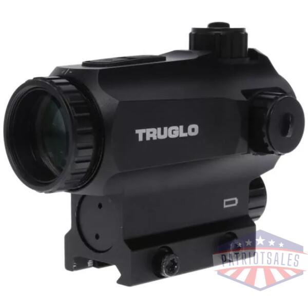 Truglo Prism Red Dot Sight 25mm 6 MOA Illuminated Black