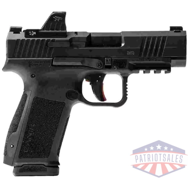 Canik Mete MC9LS Handgun 9mm Luger 17rd Magazines(2) 3.64" Barrel Optic Ready Black w/MeCANiK MO1