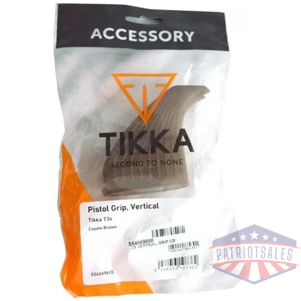 S54069680 - tikka grip adapter for t3x - syn stocks straight brown - s54069680