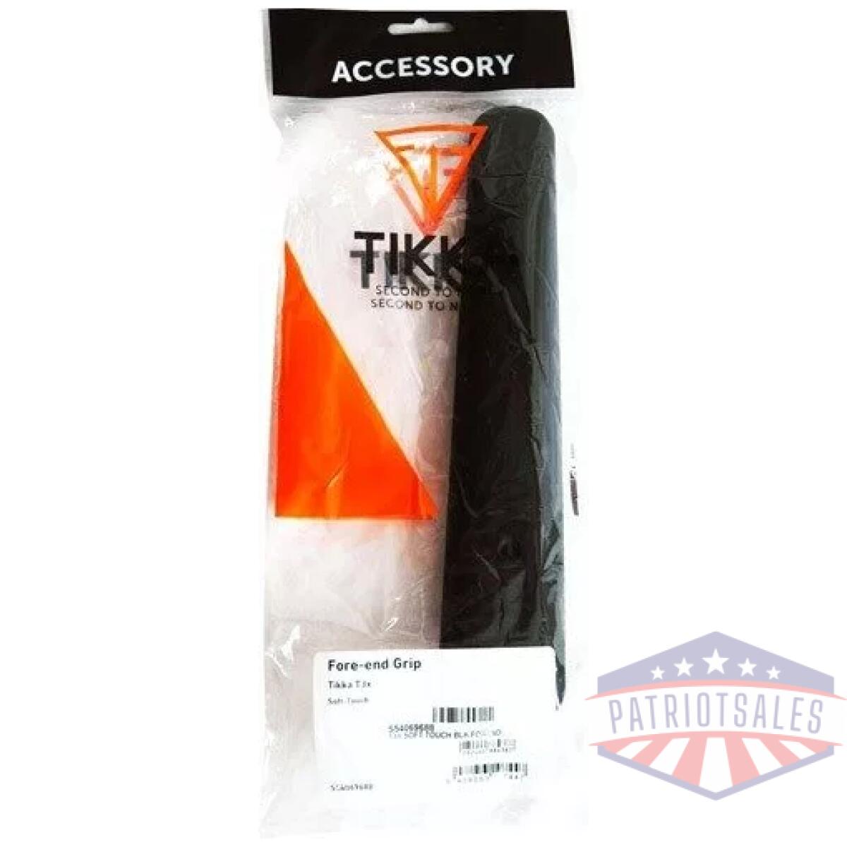 S54069688_pkg - tikka forend slide-on for t3x - syn stocks soft touch black - s54069688 pkg