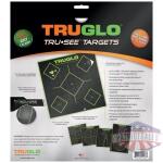 truglo tru-see reactive target - 5 daimond 12-pack