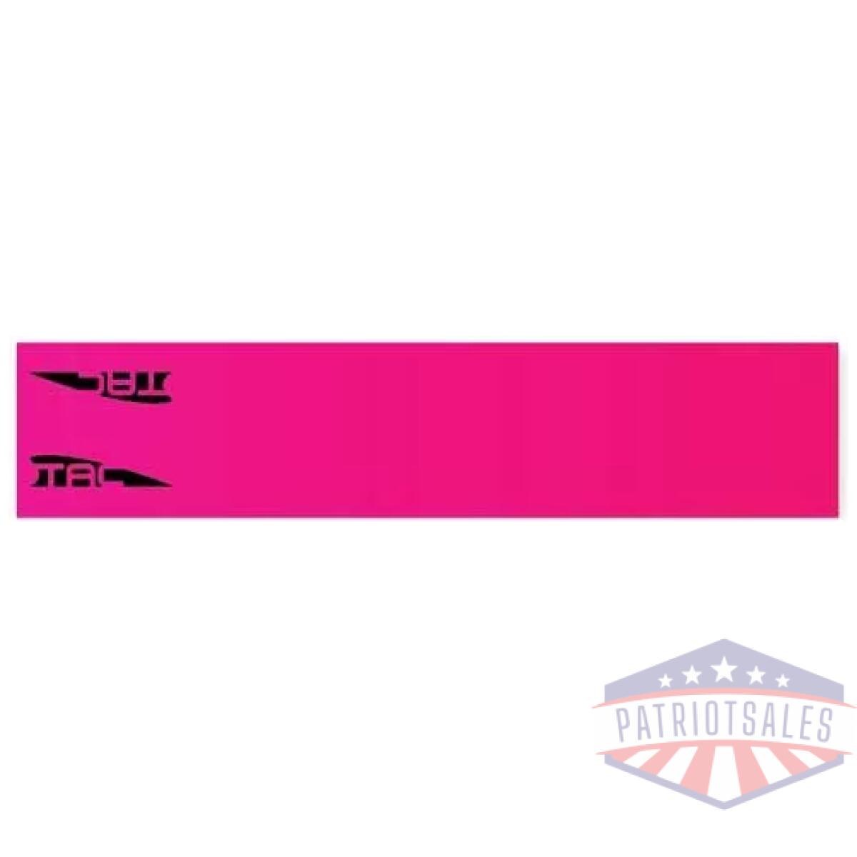 01351041142 - tac vanes standard arrow wrap - 4. 675" pink 13 pack - 01351041142