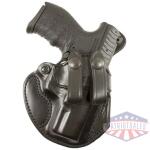 DESANTIS COZY PARTNER HOLSTER - IWB RH LTHR FITS GLOCK 43 BLK