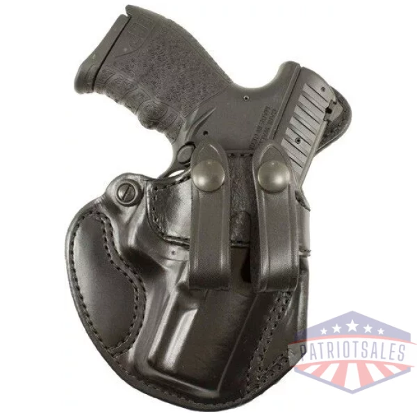 DESANTIS COZY PARTNER HOLSTER - IWB RH LTHR FITS GLOCK 43 BLK