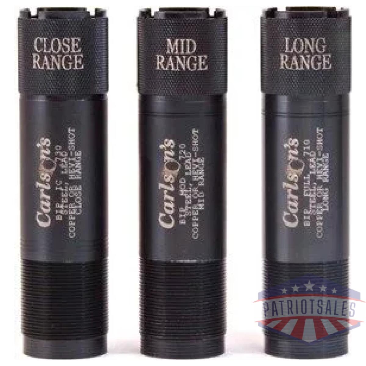 07369 - carlsons choke tube waterfowl - 3pk 12ga c/m/l-range invector+ - 07369