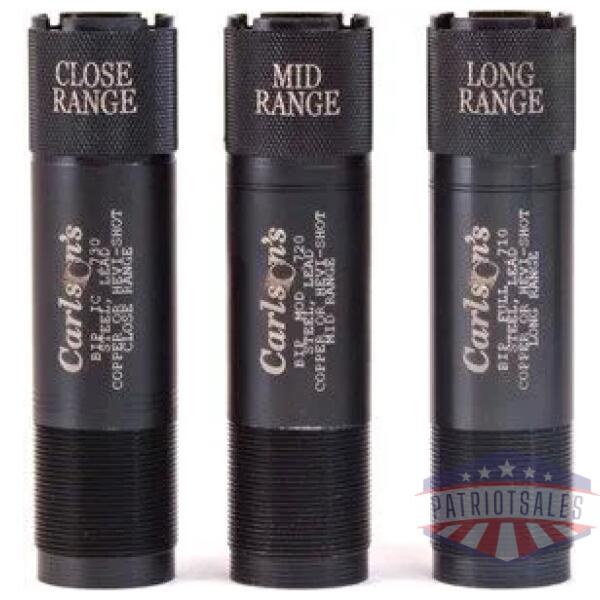CARLSONS CHOKE TUBE WATERFOWL - 3PK 12GA C/M/L-RANGE INVECTOR+