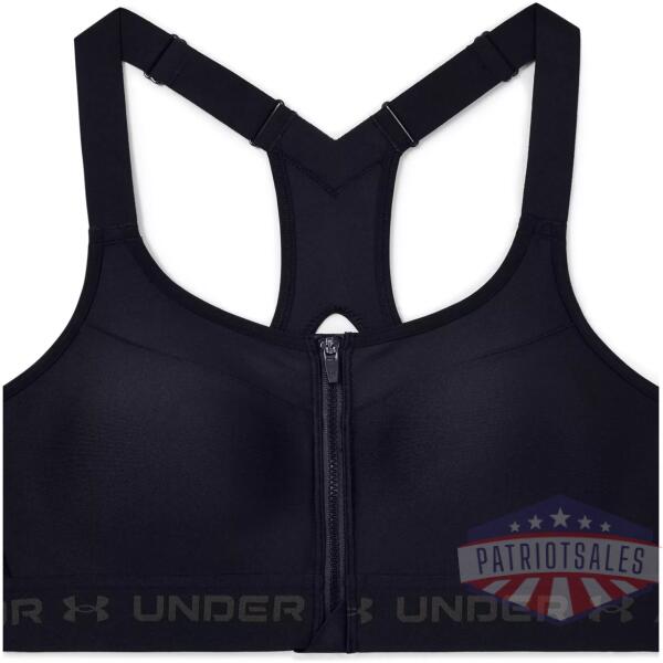Women's Armour High Crossback Zip Sports Bra