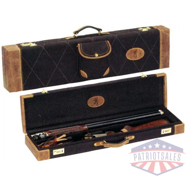 BROWNING LUGGAGE CASE O/U TO - 34" BBL LONA BLACK/BROWN