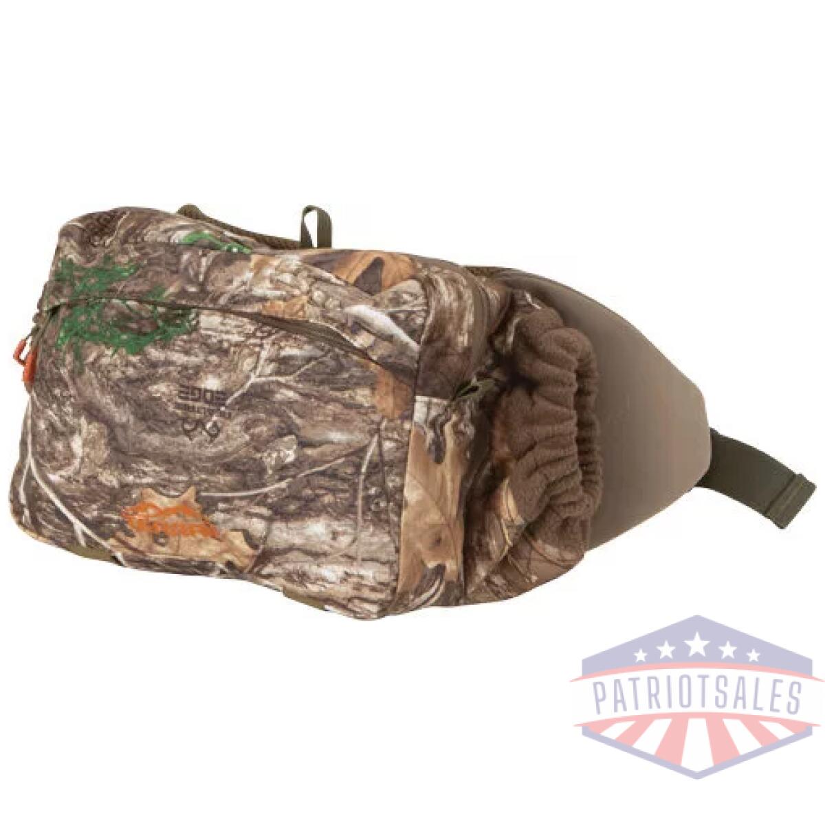 19212a. Webp - allen tundra waist pack with - hand warmer realtree edge - 19212a