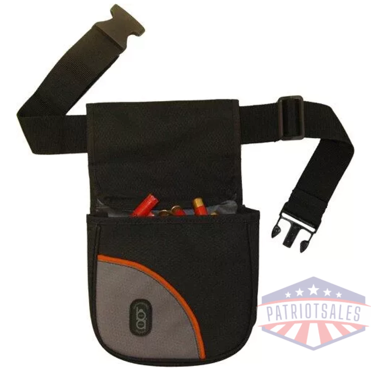 Bob allen divided pouch w/ blt - club series twin compartments - image 1