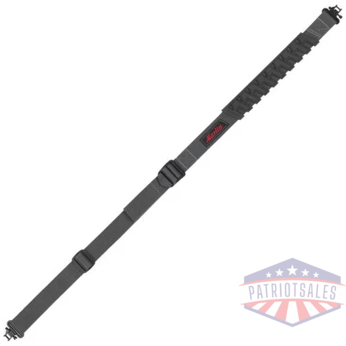 27810a - allen marlin trak web sling - molded baktrak pad grey/black - 27810a
