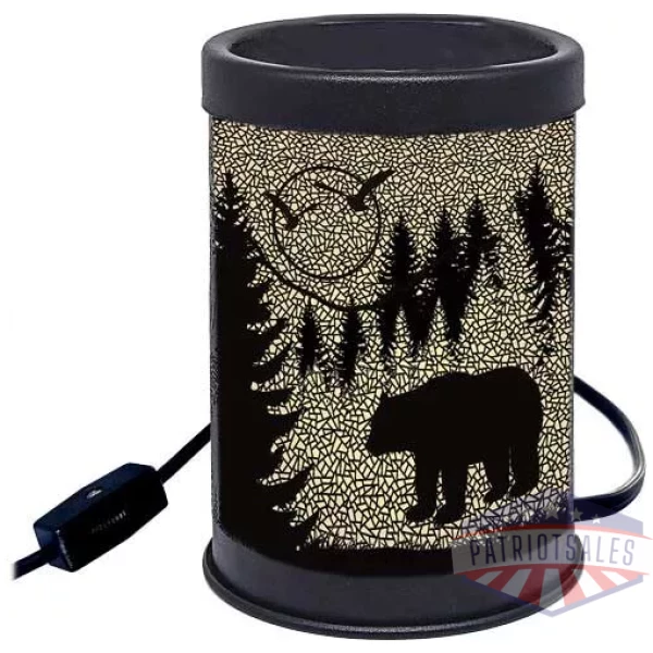 RIVERS EDGE BEAR SILHOUETTE - CANDLE WARMER