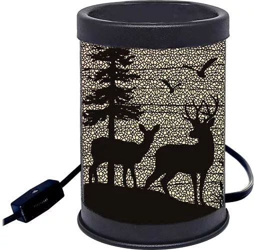 RIVERS EDGE DEER SILHOUETTE - CANDLE WARMER