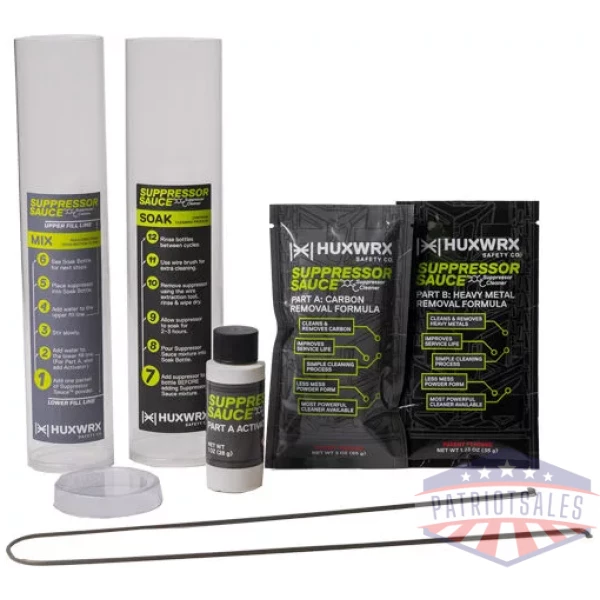 HUXWRX SUPPRESSOR SAUCE - CLEANING KIT
