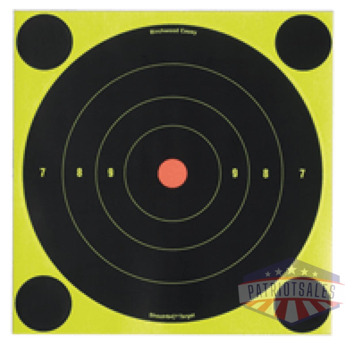 34550_1 - b/c target shoot-n-c 6" - bull's-eye 60 targets - 34550 1
