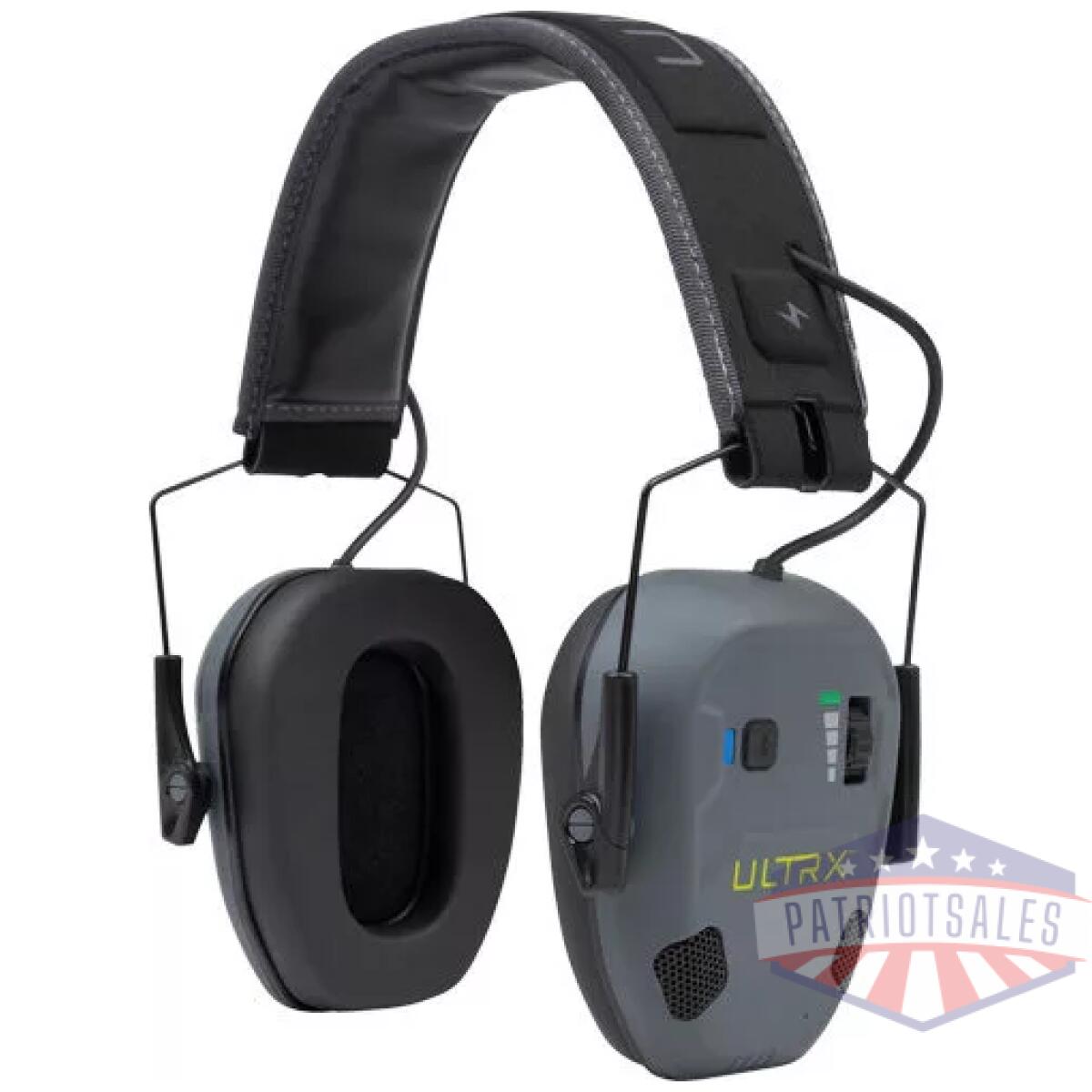 4171. Webp - ultrx bionic fuse ion e-muff - bluetooth earmuff 22db slate - 4171