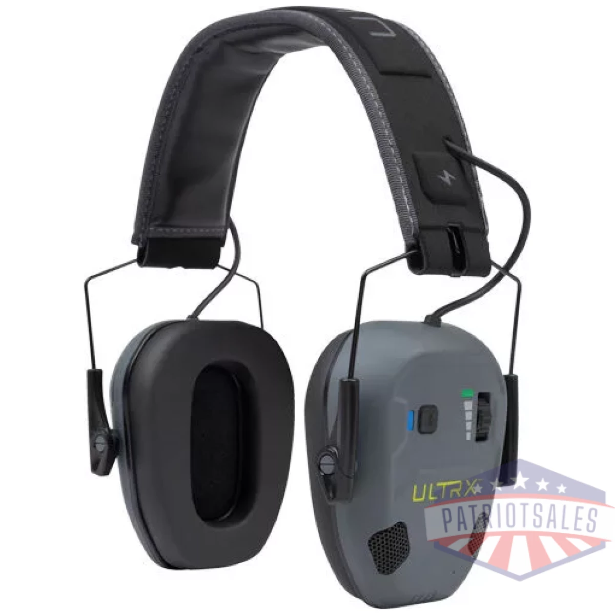 4171. Webp - ultrx bionic fuse ion e-muff - bluetooth earmuff 22db slate - 4171